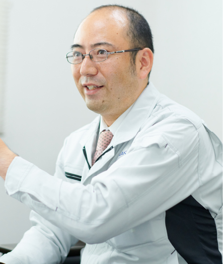 代表取締役社長　中村仁志の写真