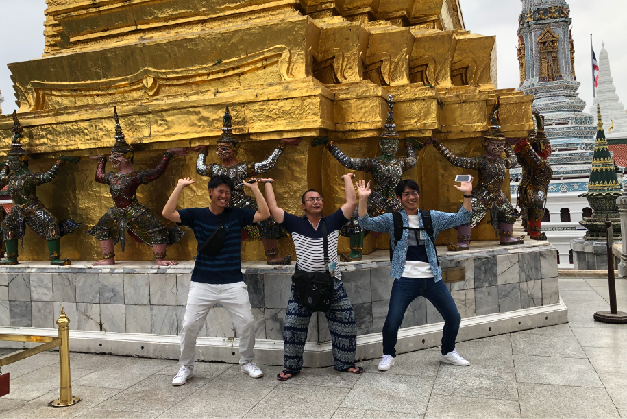バンコクでの記念写真1