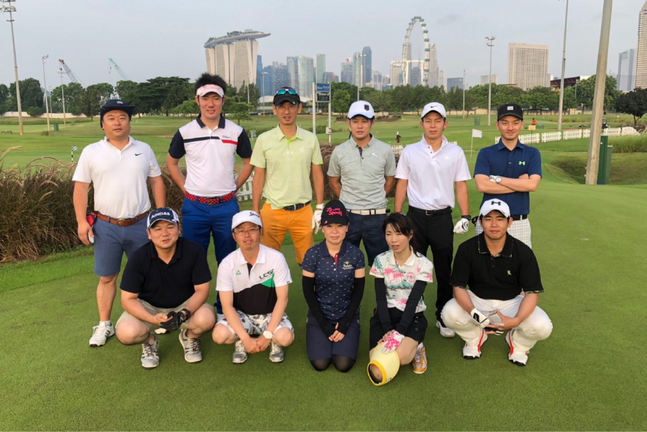 シンガポールでの記念写真2