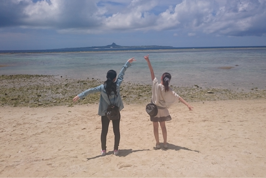 沖縄での記念写真1